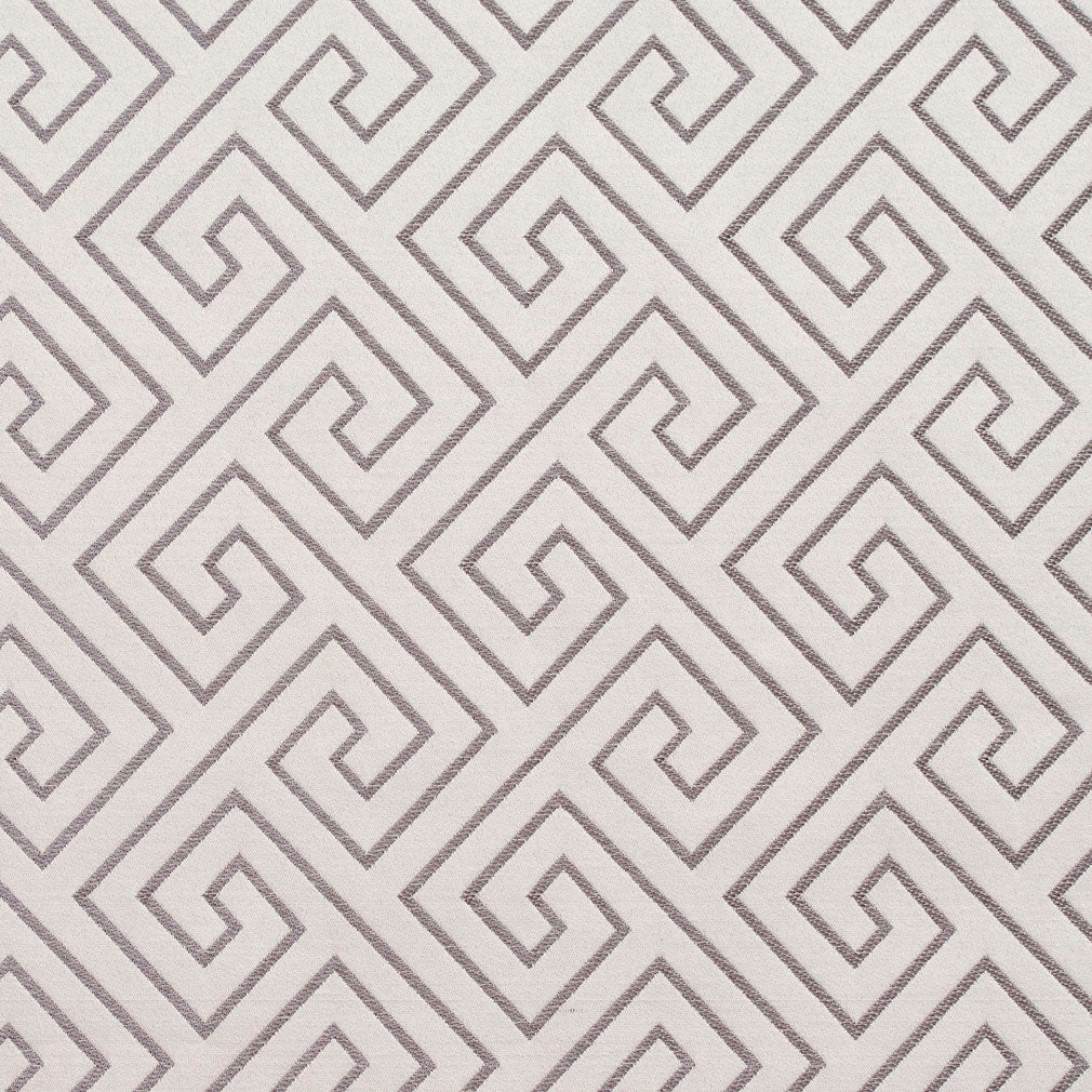 D170 Moonstone Greek Key Fabric Charlotte Fabrics