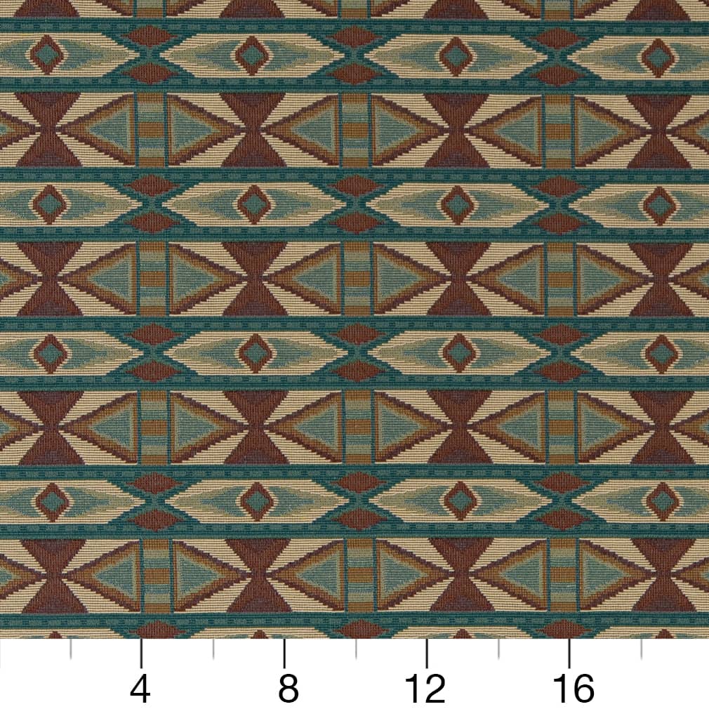 D2010 Teal Fabric Charlotte Fabrics