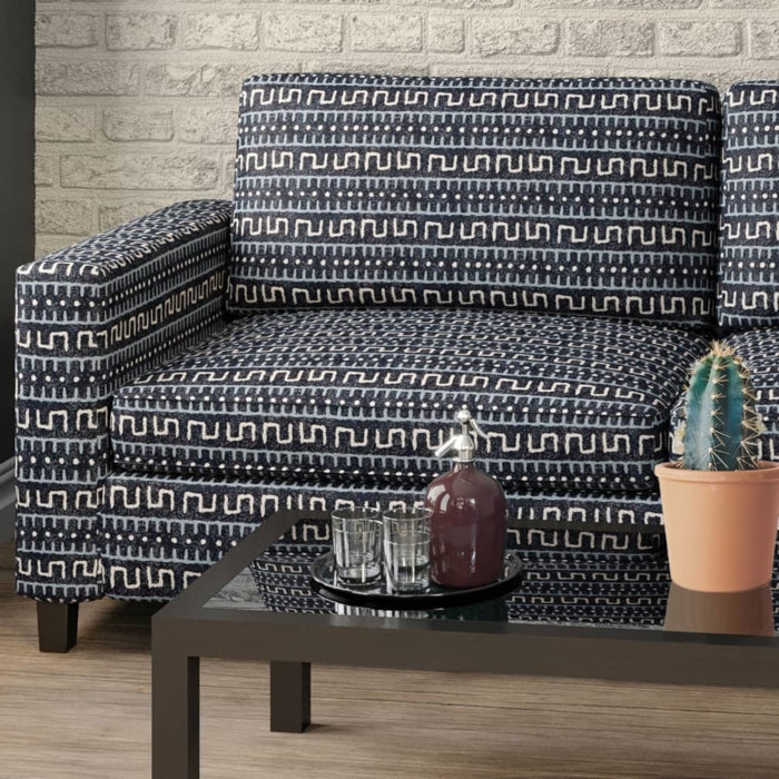 D2031 Indigo Fabric D2031 Charlotte Fabrics