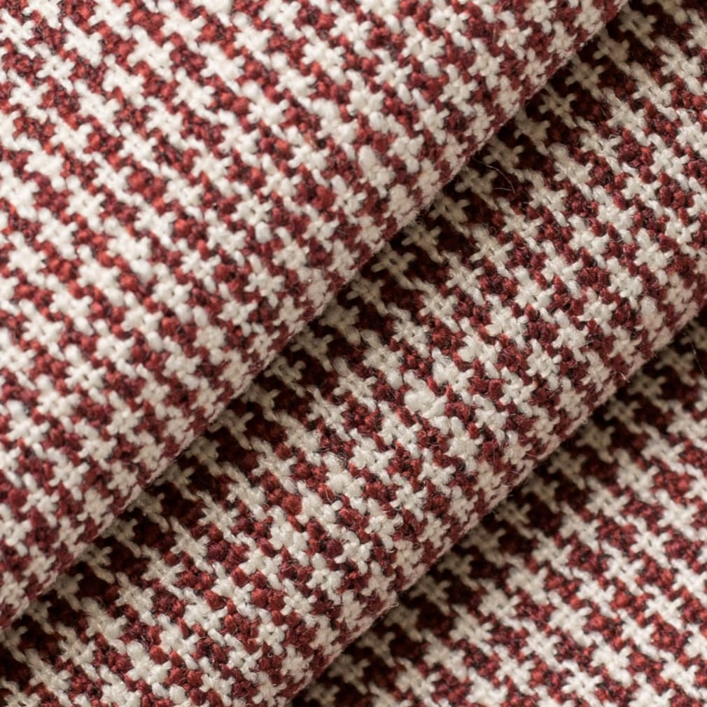 D2575 Mini Check Crimson Charlotte Fabrics - Extra fabrics