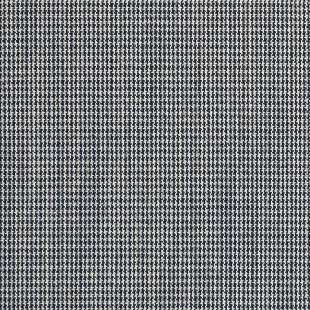 D2576 Mini Check Navy Fabric Charlotte Fabrics