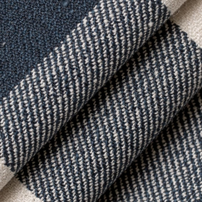 Buffalo Navy Fabric D2602 Charlotte Fabrics