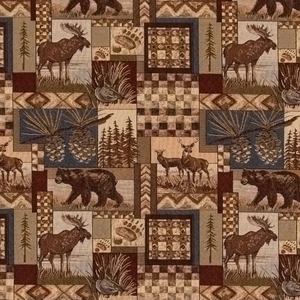 D2676 Maple Fabric Charlotte Fabrics