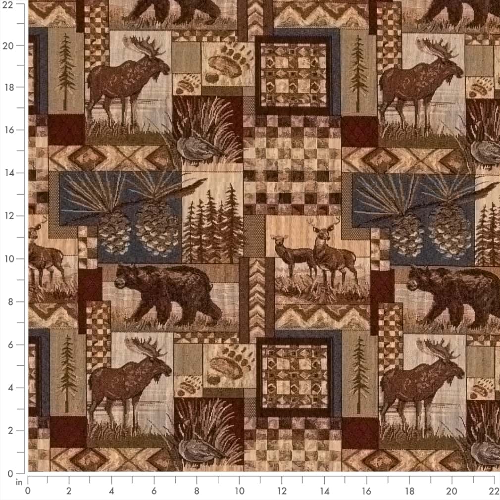 D2676 Maple Fabric Charlotte Fabrics