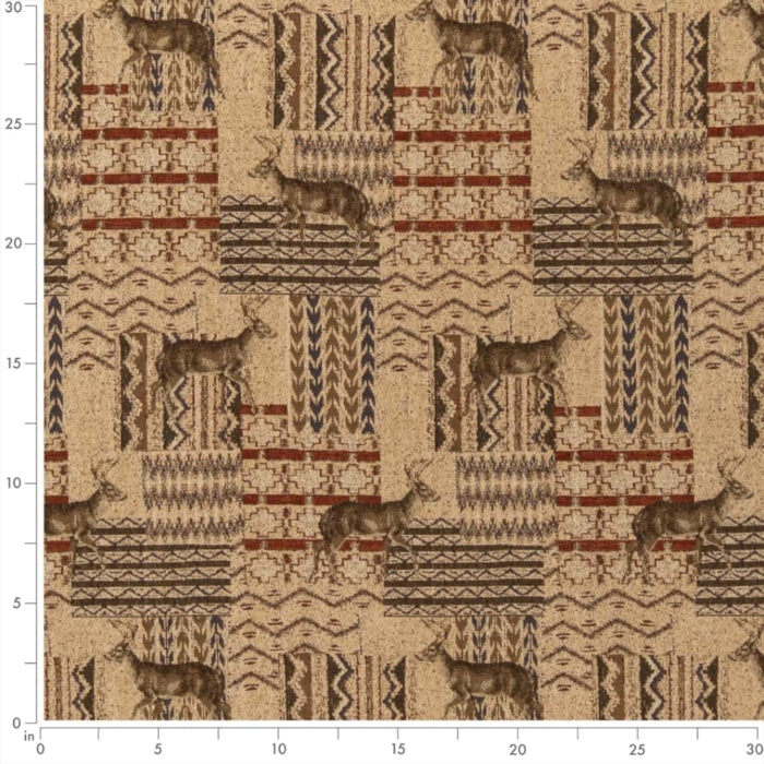 D2695 Whitetail Fabric Charlotte Fabrics
