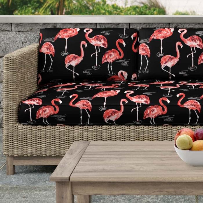 D2730 Flamingo Fabric Charlotte Fabrics