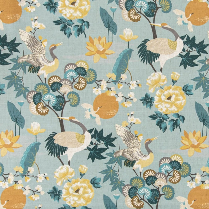 D3315 Sky Fabric Charlotte Fabrics