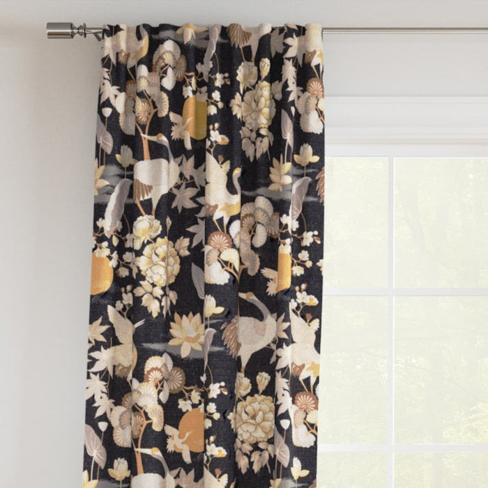 D3316 Noir Fabric Charlotte Fabrics