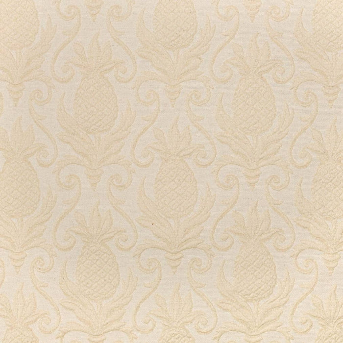 D3573 Cream Pineapple Fabric Charlotte Fabrics