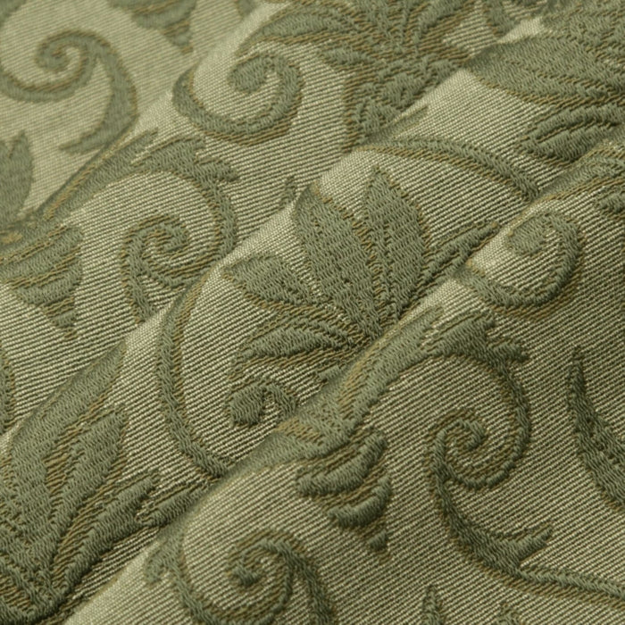 D3577 Olive Pineapple Fabric Charlotte Fabrics