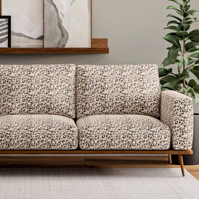 D3750 Walnut Fabric Charlotte Fabrics
