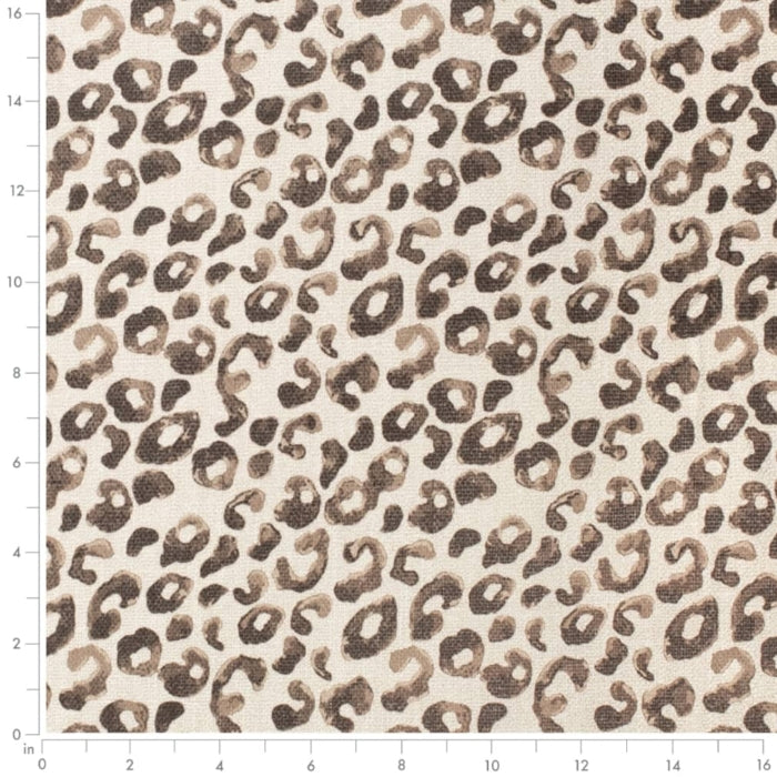 D3750 Walnut Fabric Charlotte Fabrics