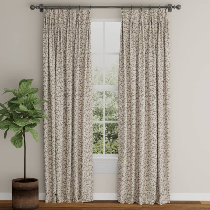 D3796 Smoke Fabric Charlotte Fabrics