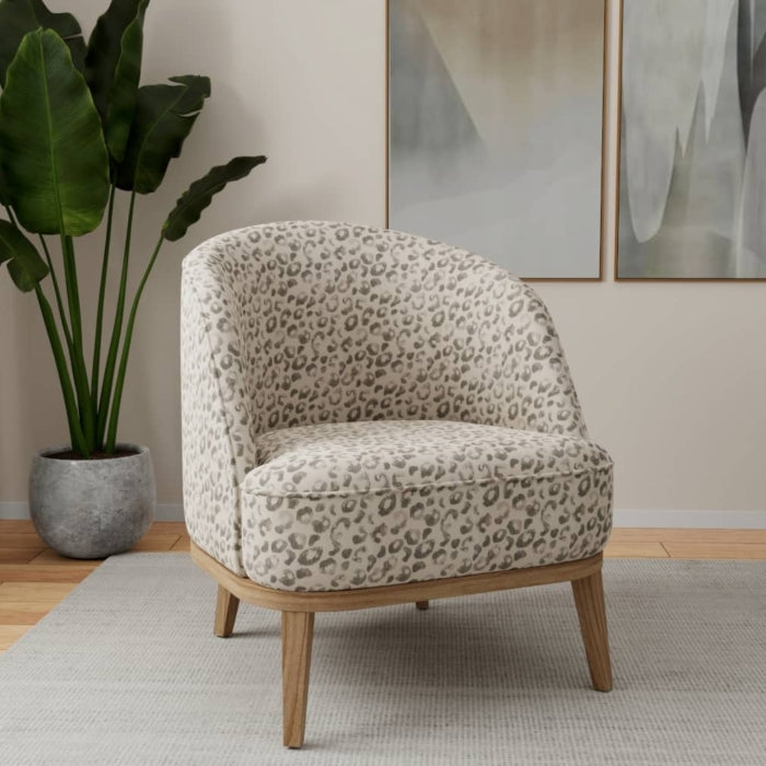 D3796 Smoke Fabric Charlotte Fabrics