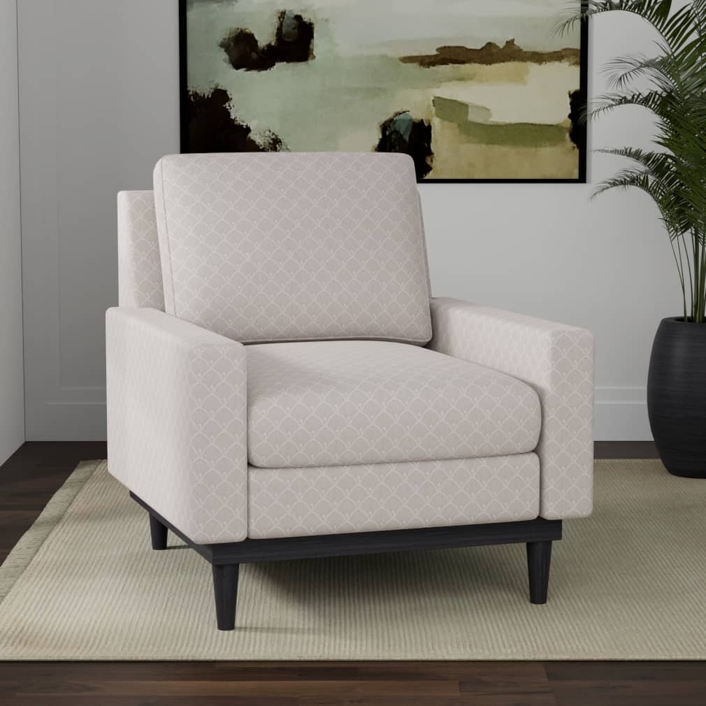 D4038 Taupe Olivia Fabric Charlotte Fabrics