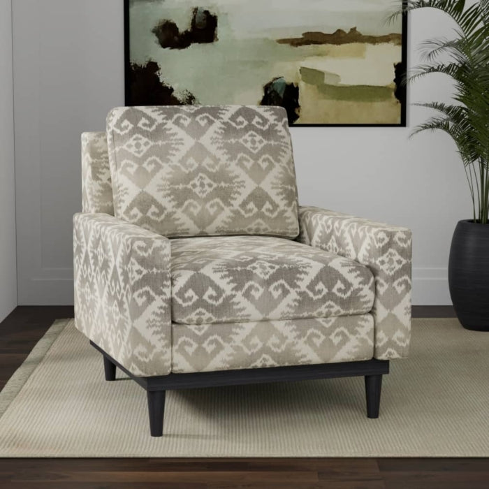 D4121 Pewter Fabric Charlotte Fabrics