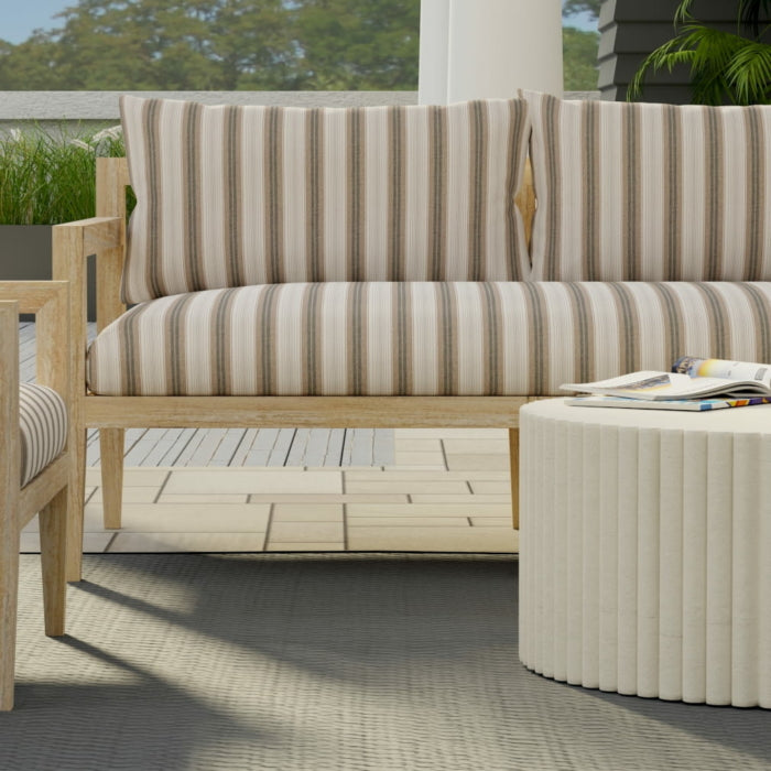 D4309 Cocoa Fabric Charlotte Fabrics