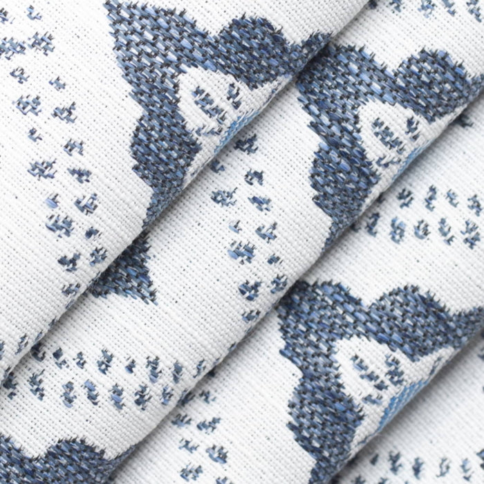 D4324 Indigo Fabric Charlotte Fabrics