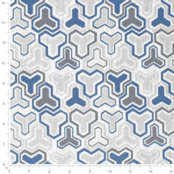 D4325 Azure Fabric Charlotte Fabrics