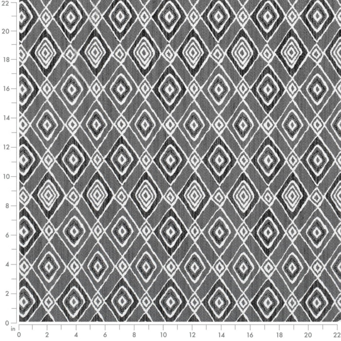 D4346 Onyx Fabric Charlotte Fabrics