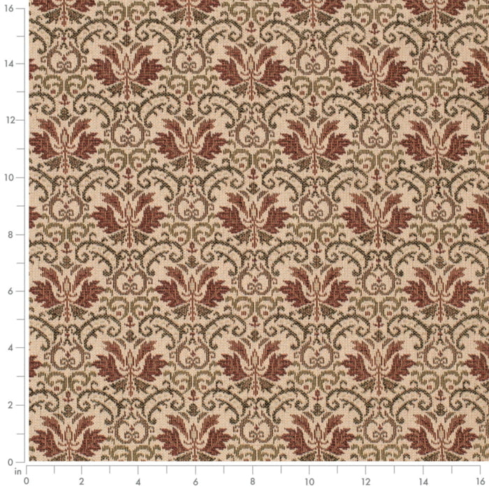D4368 Cinnabar Fabric Charlotte Fabrics