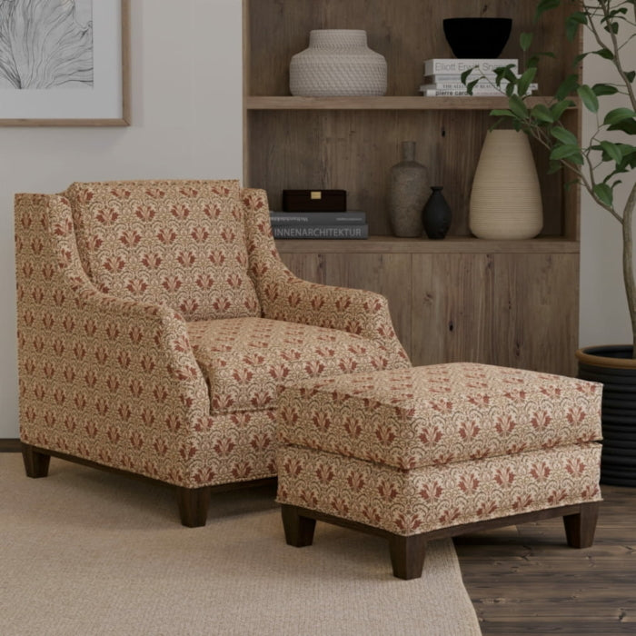 D4368 Cinnabar Fabric Charlotte Fabrics