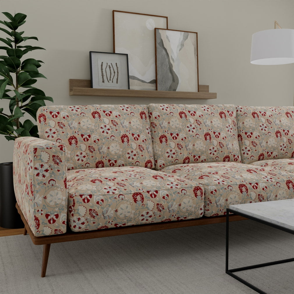 Eve Cardinal Fabric D4405 Charlotte Fabrics
