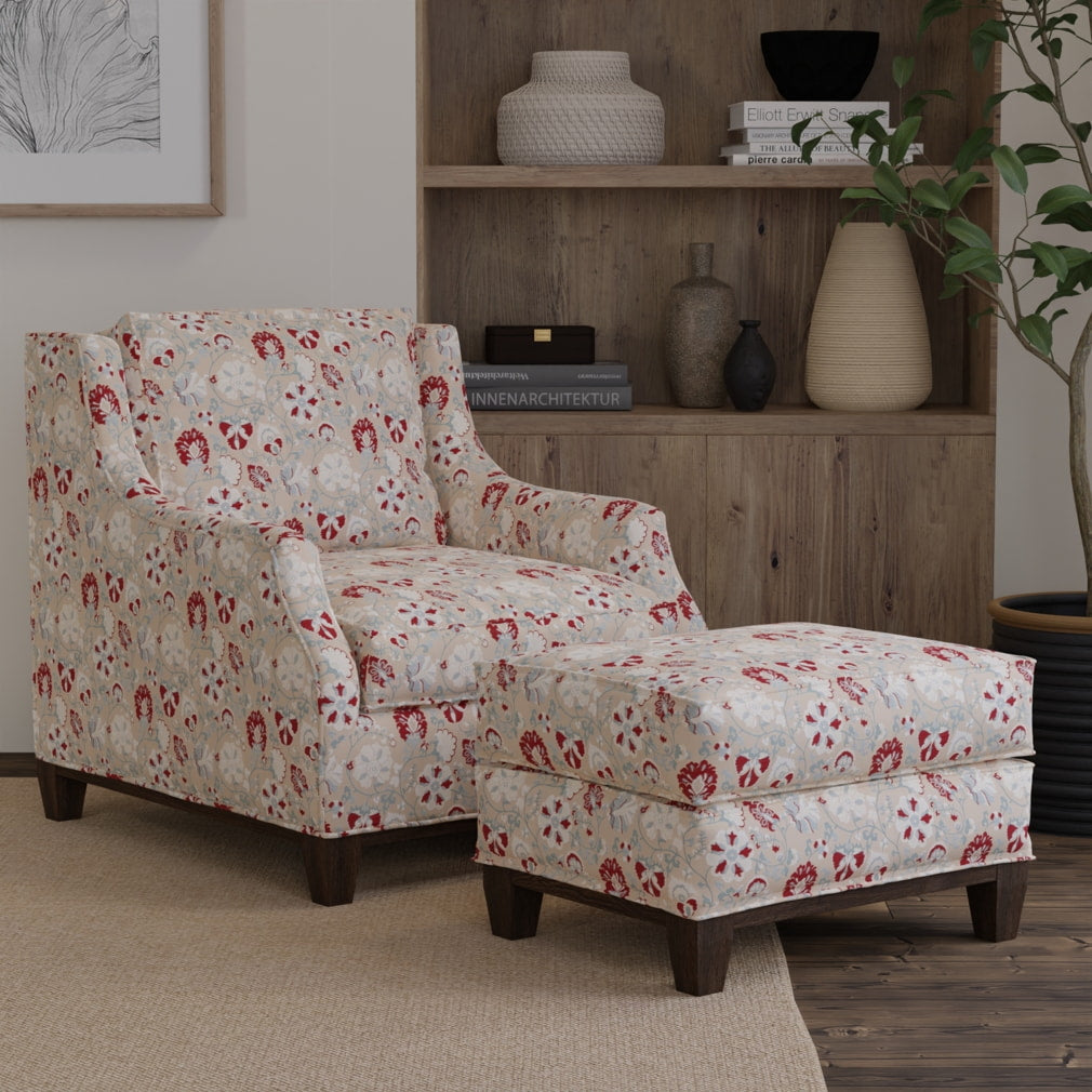 Eve Cardinal Fabric D4405 Charlotte Fabrics