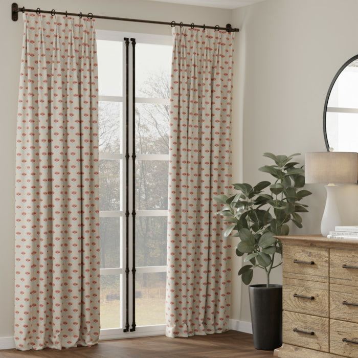Grace Cardinal Fabric D4420 Charlotte Fabrics