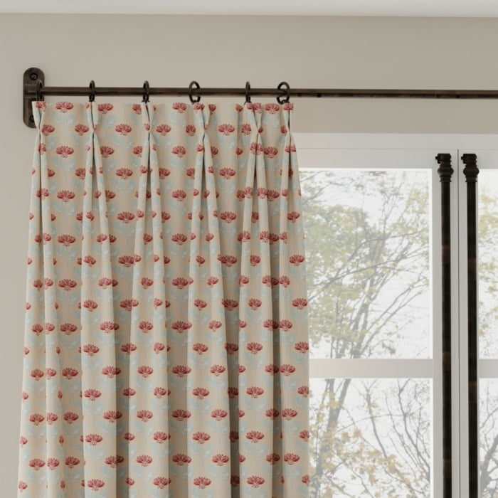 Grace Cardinal Fabric D4420 Charlotte Fabrics