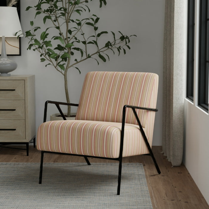 Celeste Coral Fabric D4426 Charlotte Fabrics