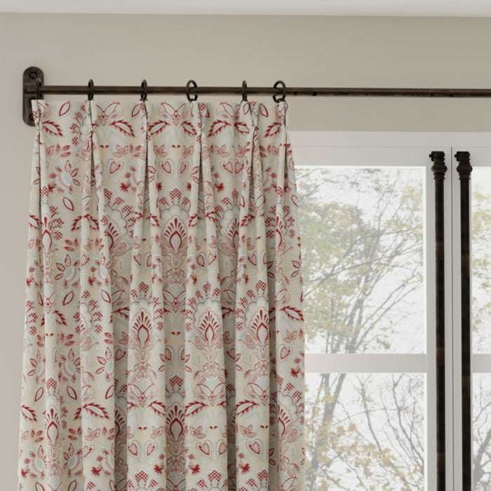 Felicity Cardinal Fabric D4433 Charlotte Fabrics