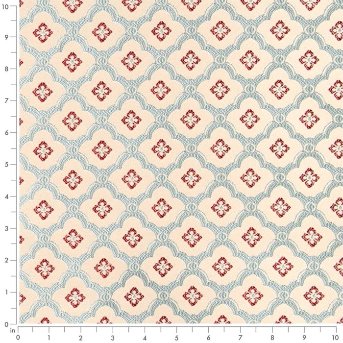 Mae Cardinal Fabric D4441 Charlotte Fabrics