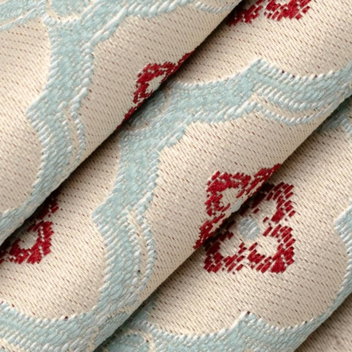 Mae Cardinal Fabric D4441 Charlotte Fabrics