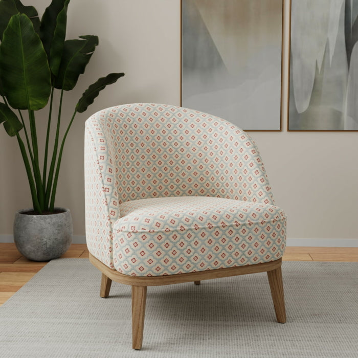 Mae Cardinal Fabric D4441 Charlotte Fabrics