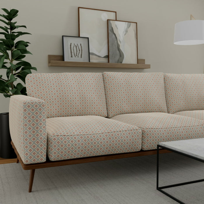 Mae Cardinal Fabric D4441 Charlotte Fabrics