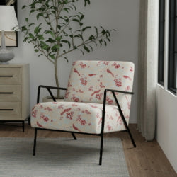 Eden Cardinal Fabric D4447 Charlotte Fabrics