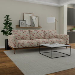 Eden Cardinal Fabric D4447 Charlotte Fabrics