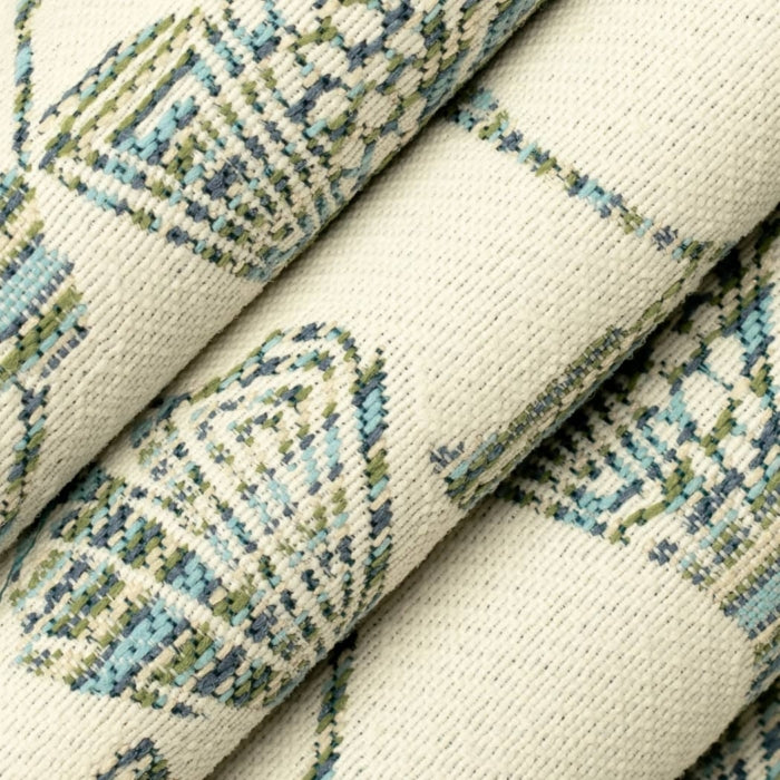 Ginkgo Pool Fabric D4554 Charlotte Fabrics