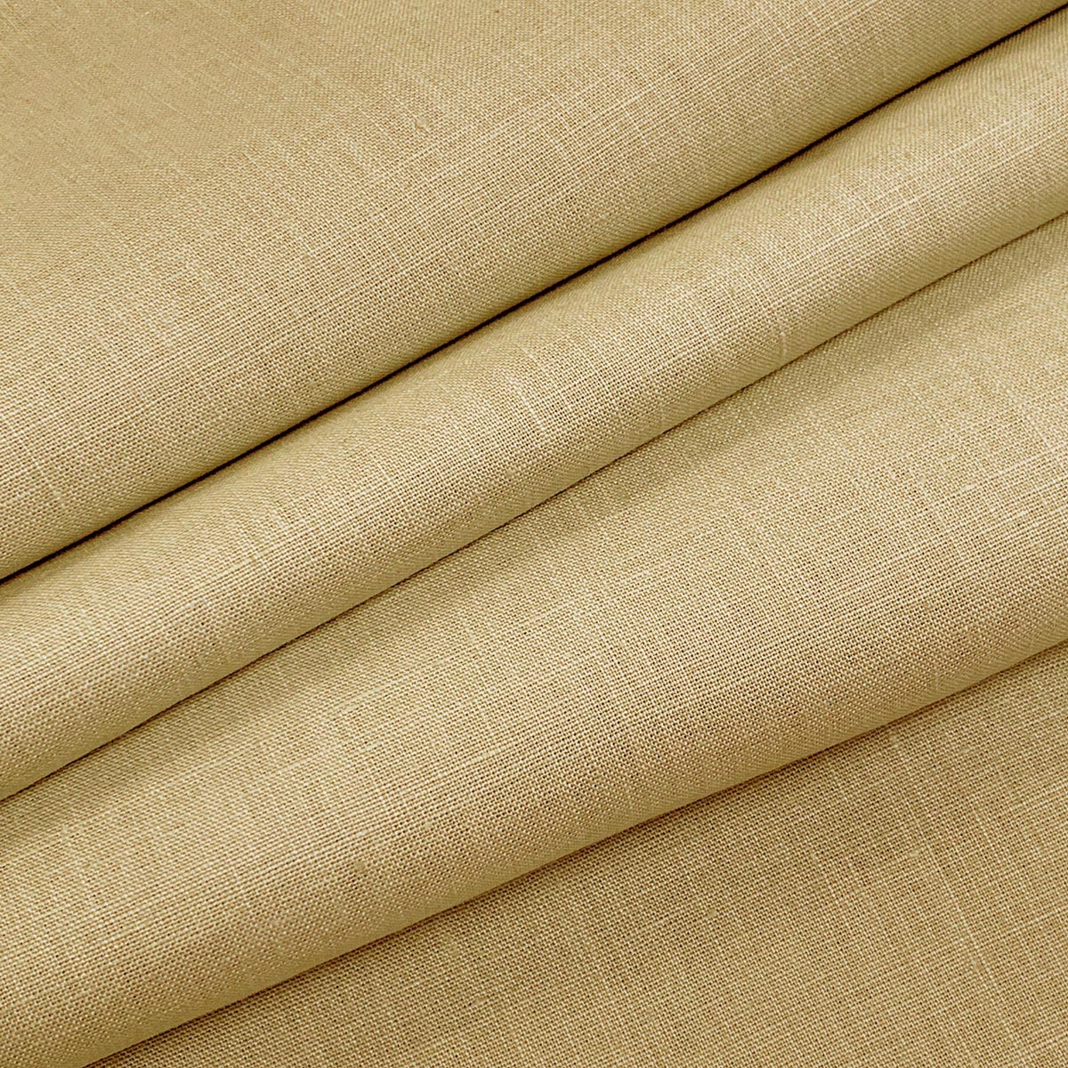EMMA LINEN CAMEL Magnolia Fabrics