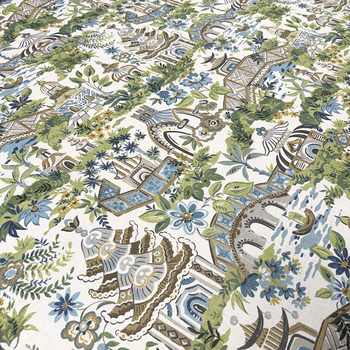 KYOTO BLUEGREEN Magnolia Fabrics