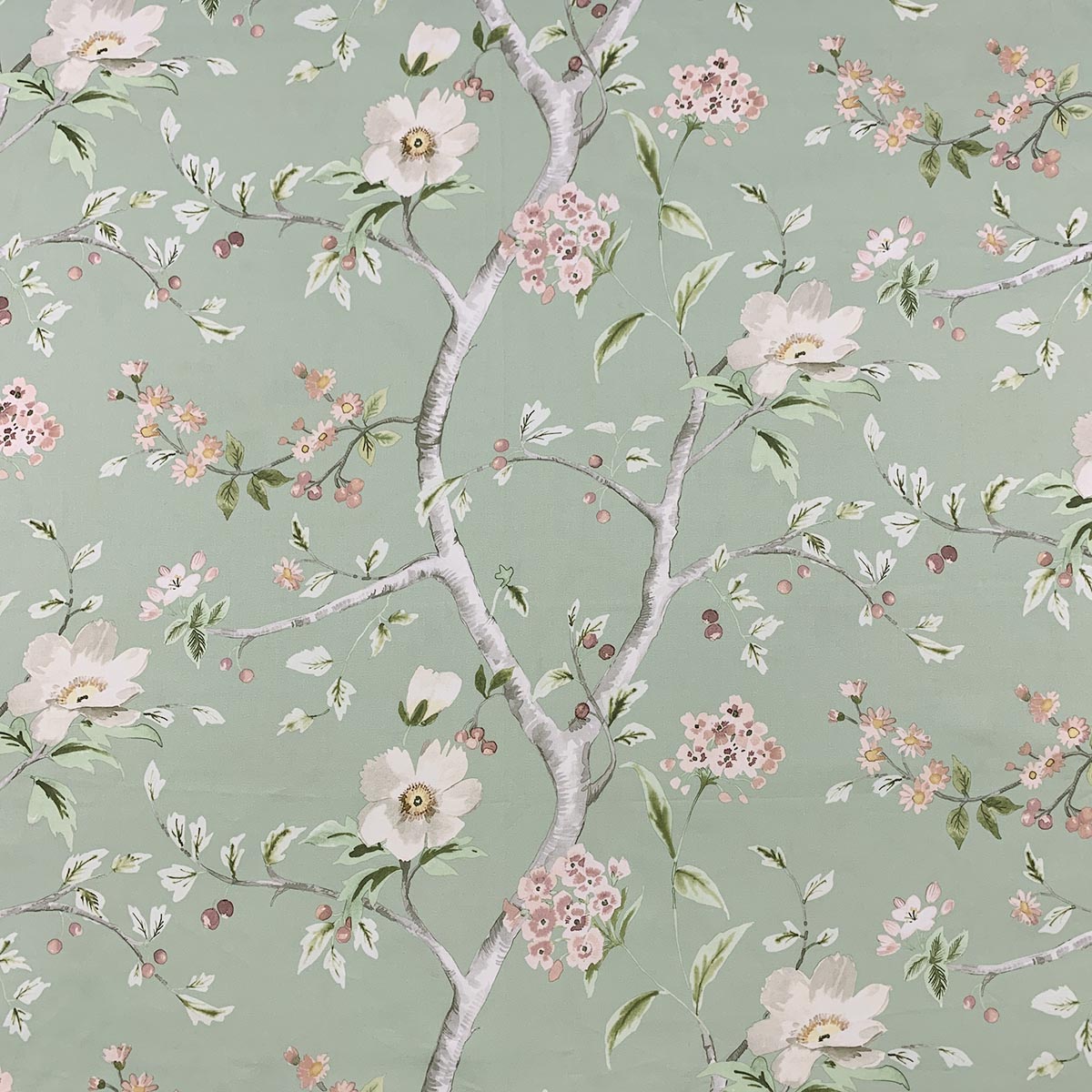 Lillian August JANIE GREEN TEA Magnolia Fabrics