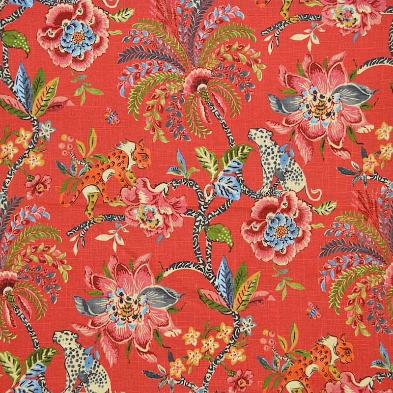 MEOW RED Mag Fabrics