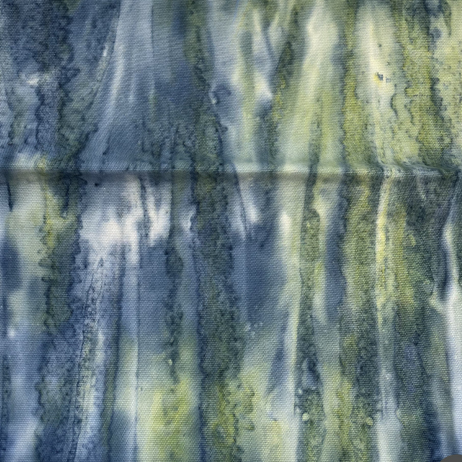 CO - TREE BARK BLUE GREEN Mag Fabrics