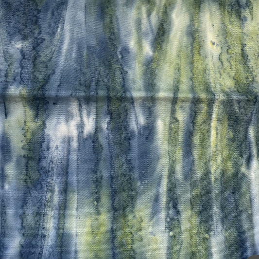 CO - TREE BARK BLUE GREEN Mag Fabrics