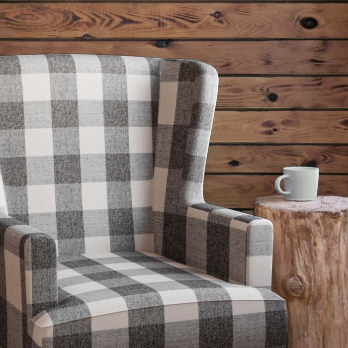 Buffalo Pewter Fabric D2605 Charlotte Fabrics