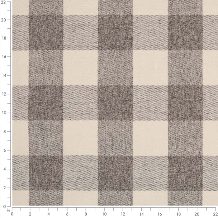 Buffalo Pewter Fabric D2605 Charlotte Fabrics