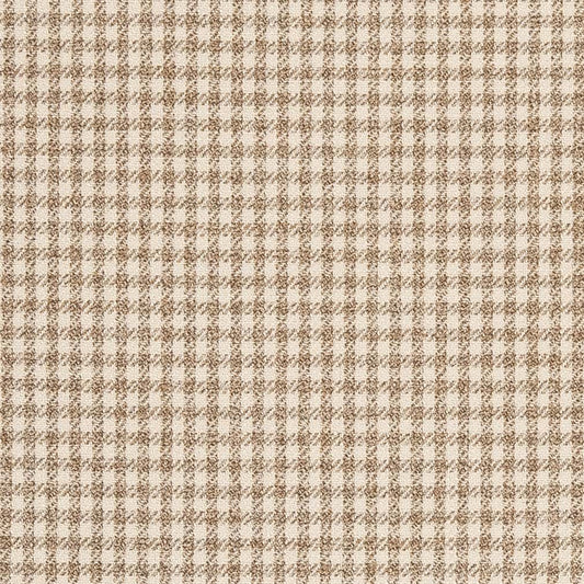 D2611 Check Sand Fabric Charlotte Fabrics