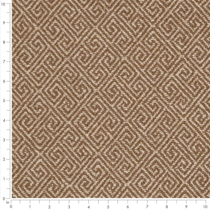 D2617 Greek Key Cafe Fabric Charlotte Fabrics