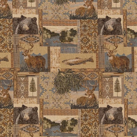 D2661 Nature Beige Fabric Charlotte Fabrics
